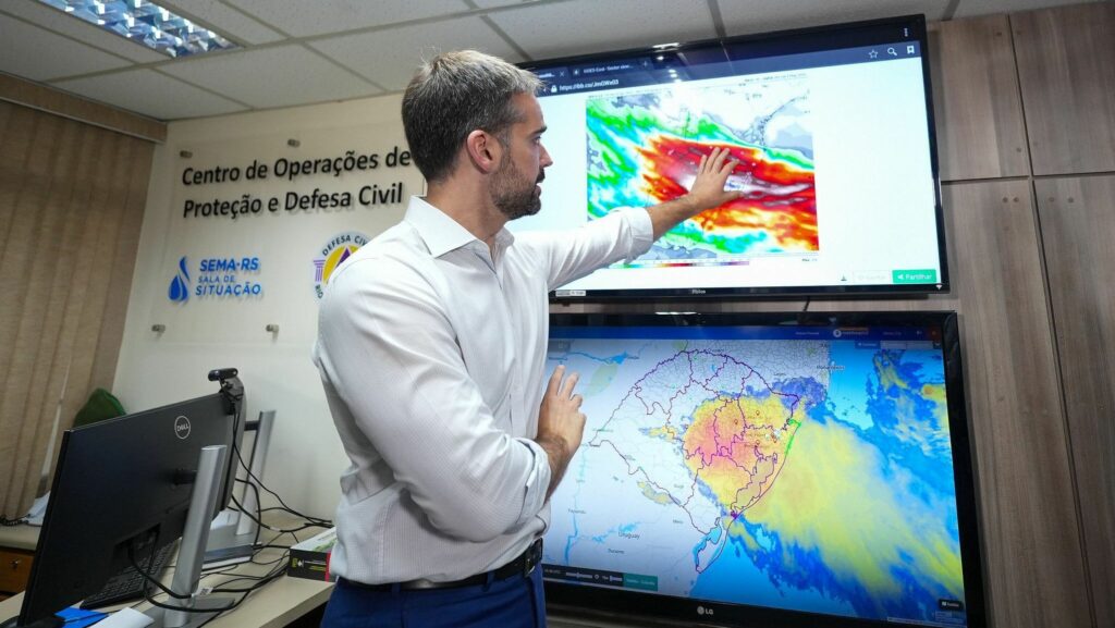 Acumulado de chuva pode passar de 800 mm no Rio