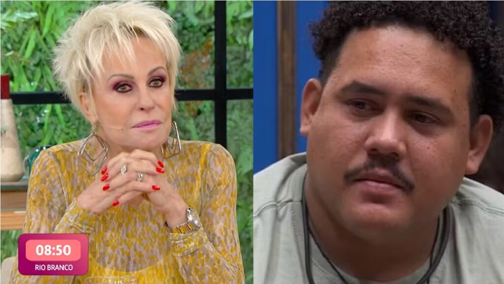 Ana Maria Braga coloca ex de Buda ao vivo na