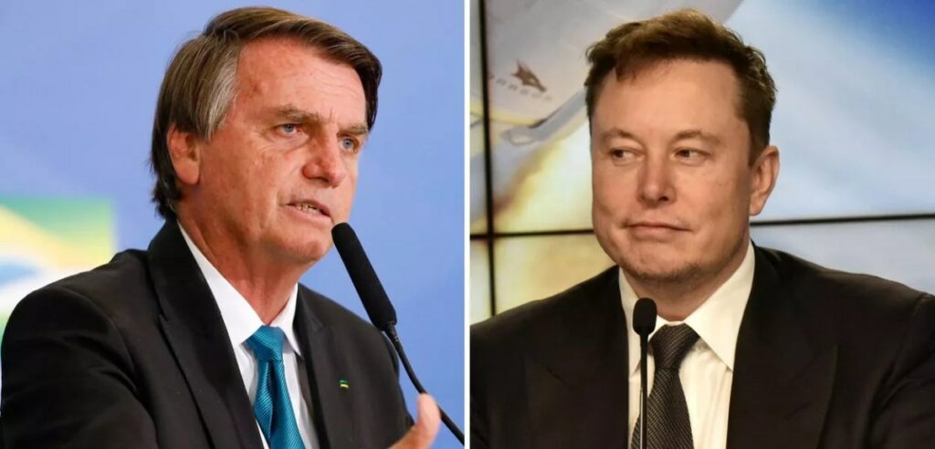 Bolsonaro e Elon Musk planejam transmissão conjunta neste sábado (13),