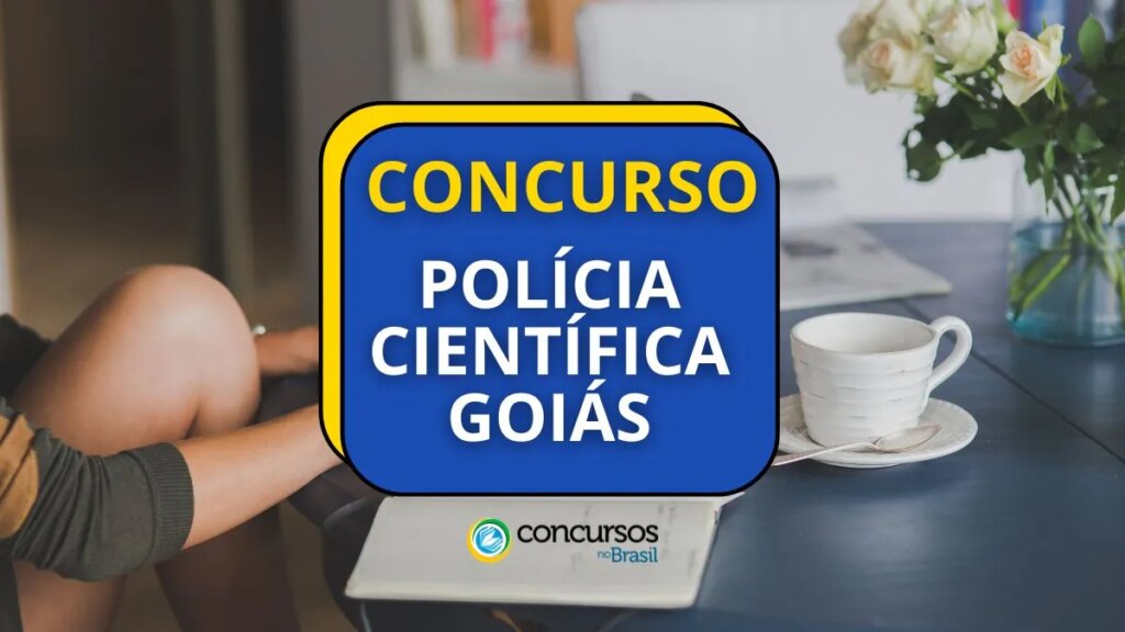 Concurso Polícia Científica GO abre 117 vagas; R$ 12,9 mil/mês