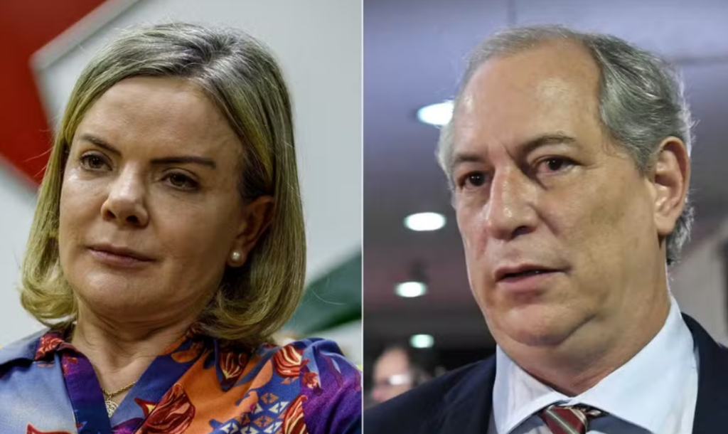 Gleisi Hoffmann repudia declarações de Ciro Gomes contra senadora do