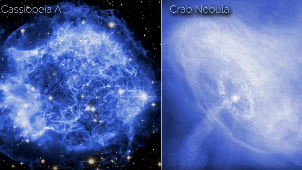 NASA mostra como remanescentes de supernovas evoluíram ao longo de