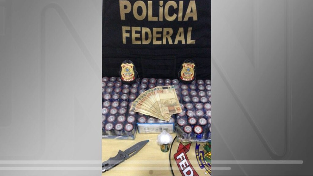 PF prende peruano que tentava entrar no Brasil com cocaína