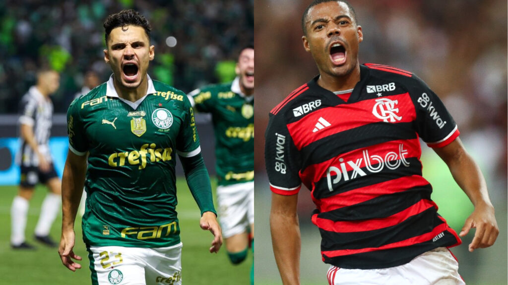 Palmeiras x Flamengo: onde assistir AO VIVO, horário e escalações