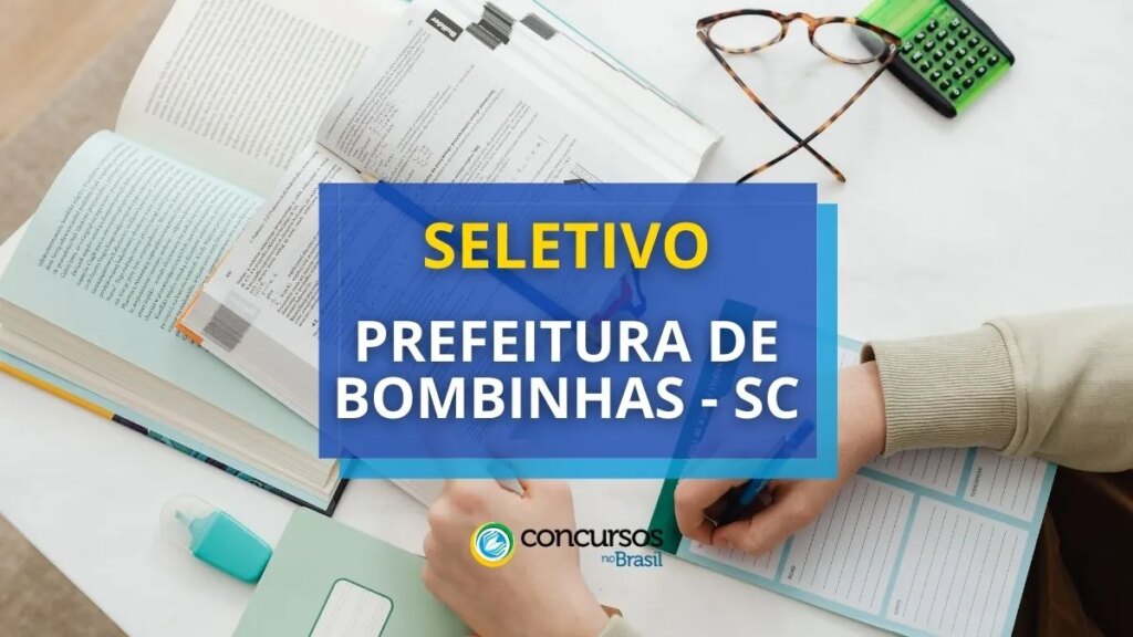 Prefeitura de Bombinhas - SC abre seletivo; até R$ 4.129,80