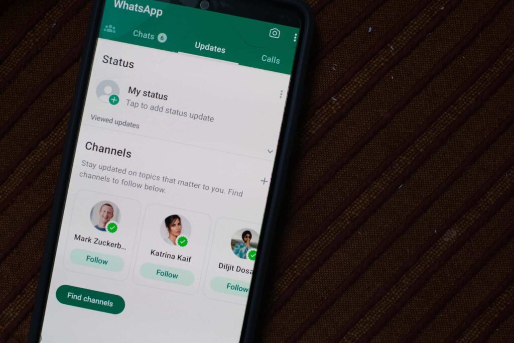 5 melhores canais do WhatsApp no Brasil