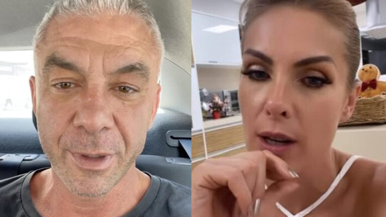 Alexandre Correa expõe nova treta GRANDE com Ana Hickmann e