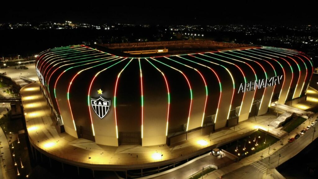 Atlético-MG se solidariza com povo gaúcho e ilumina Arena MRV