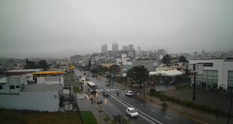 Chuva dá trégua e frio abaixo de 10°C atinge grande