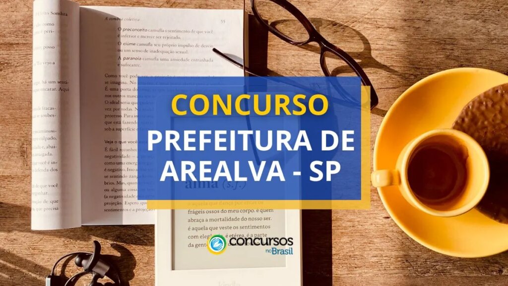 Concurso Prefeitura de Arealva - SP: ganhos de até R$