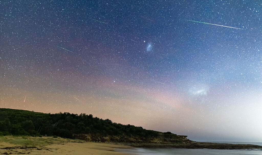 Detritos do cometa Halley: veja imagens da chuva de meteoros