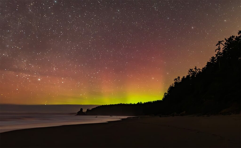 Fim de semana pode ter espetáculo de auroras