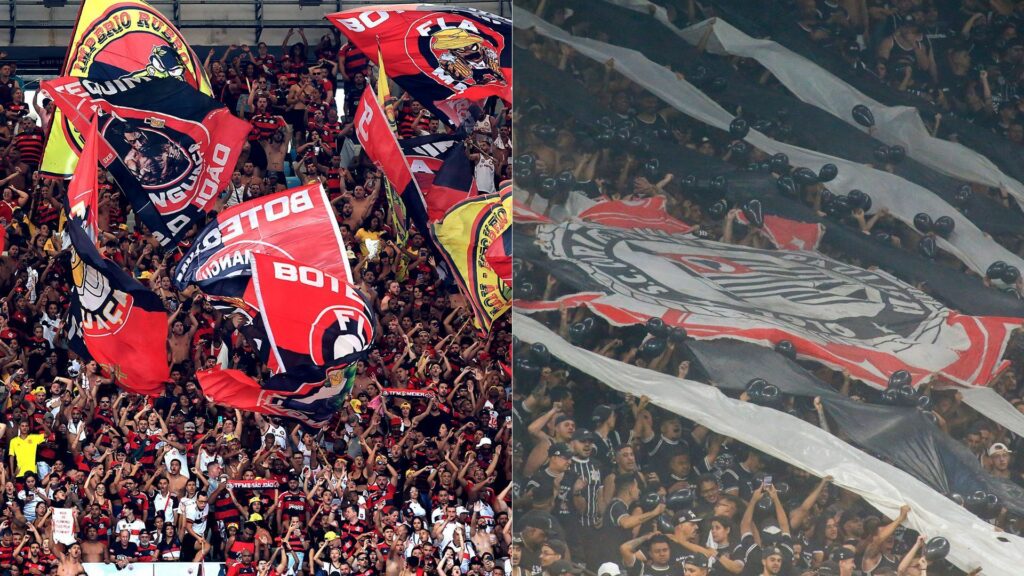 Flamengo e Corinthians seguem com as maiores torcidas do Brasil