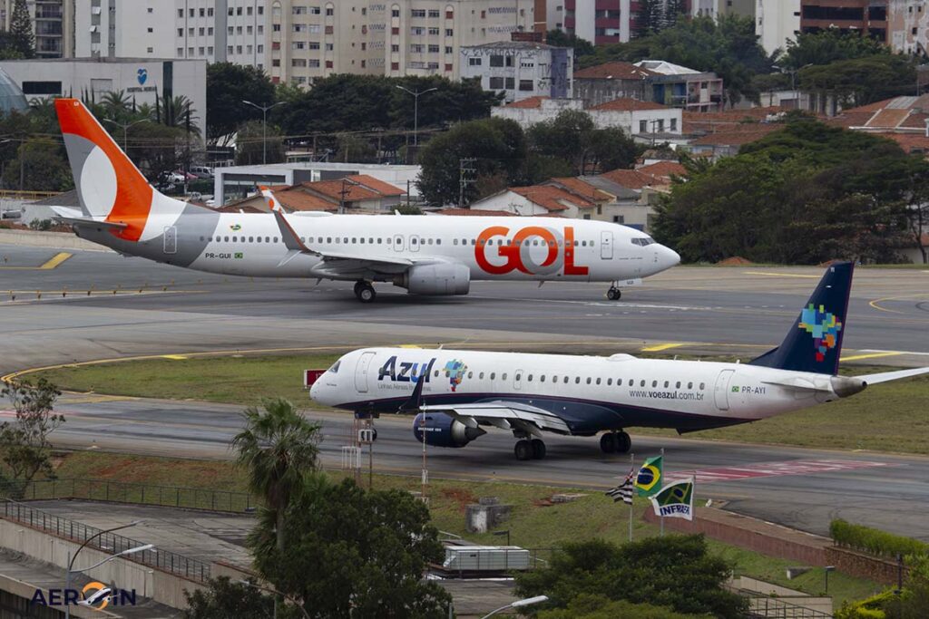 Gol e Azul anunciam acordo para compartilhar voos domésticos