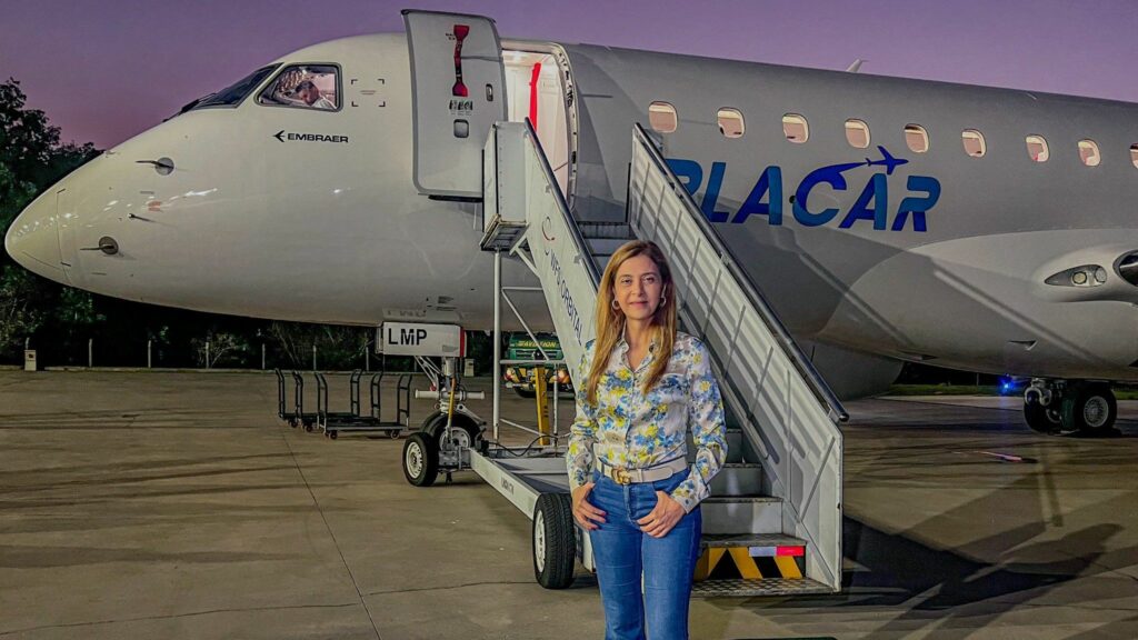 Leila Pereira vai emprestar avião para levar doações às vítimas