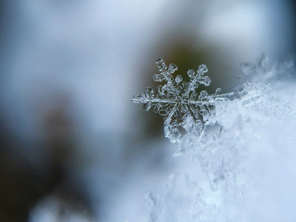 O que flocos de neve revelam sobre o Universo?