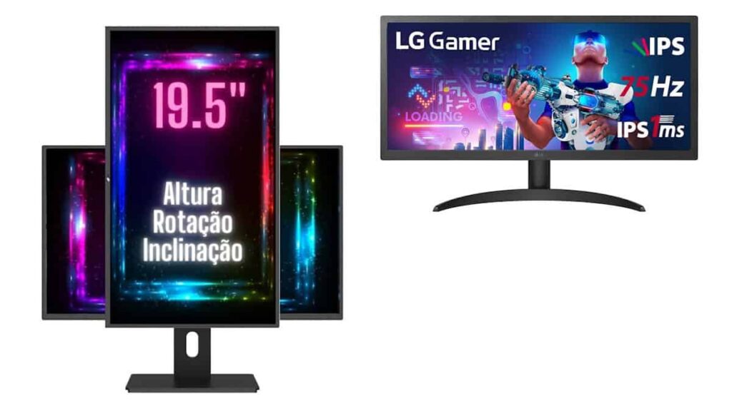 Ofertas do dia: descontos arrasadores em monitores! Até 47% off!