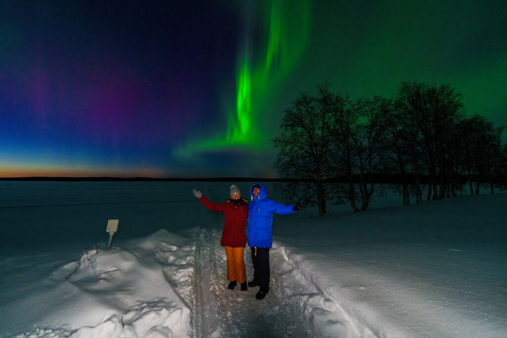 Olhar Espacial recebe casal de “caçadores” de auroras