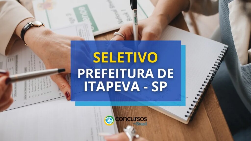 Prefeitura de Itapeva - SP: 1,8 mil vagas em processo