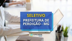 Prefeitura de Perdigão - MG lança edital de processo seletivo