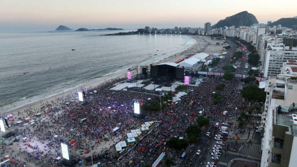 Show de Madonna termina com apreensão de pelo menos 160