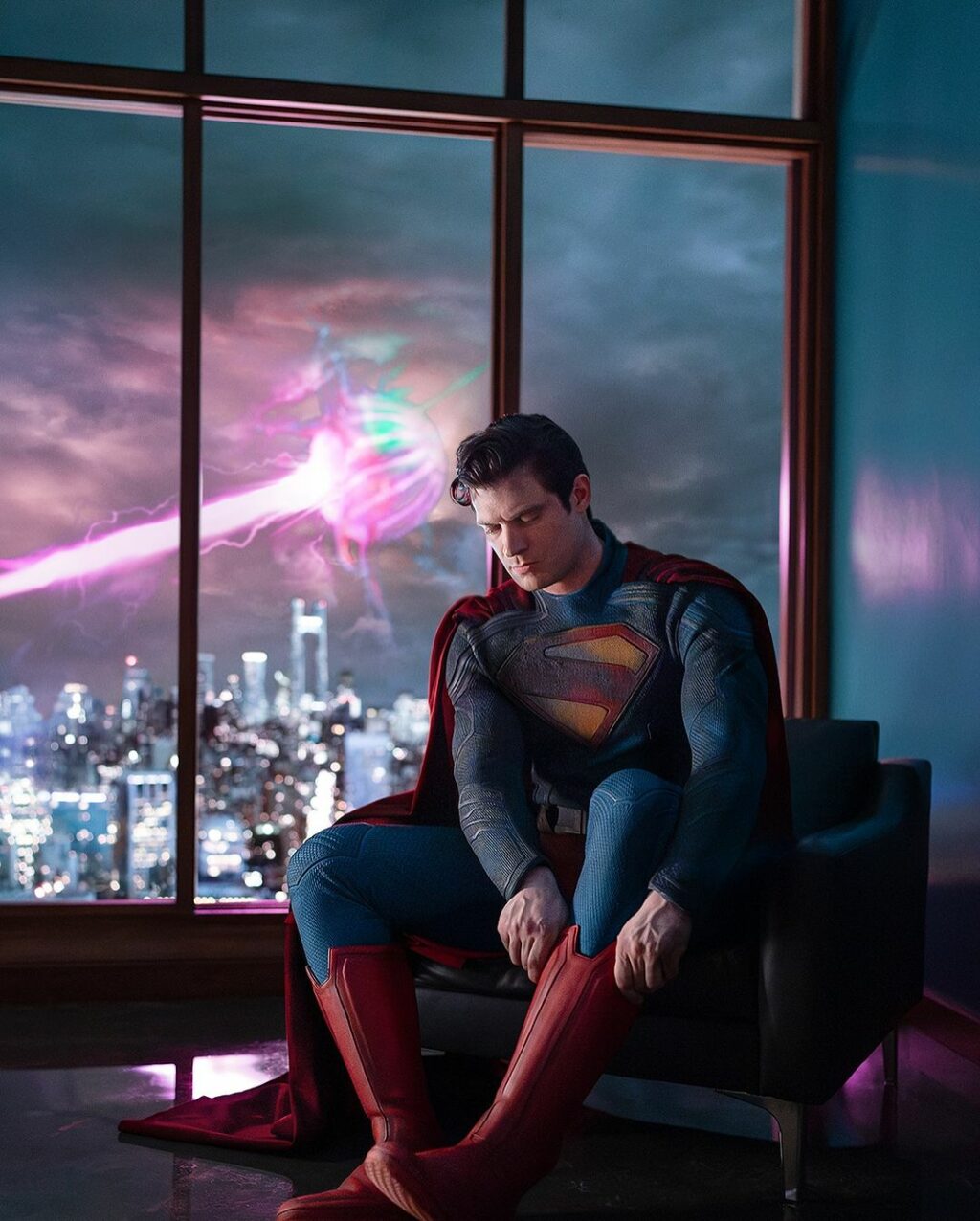 Superman: primeira imagem oficial do herói em novo filme é