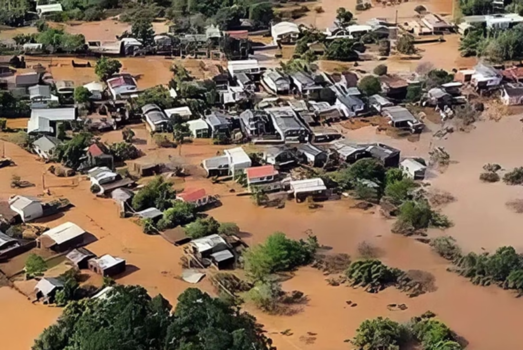 Tragédia climática: RS tem 8 das 10 cidades com maior volume