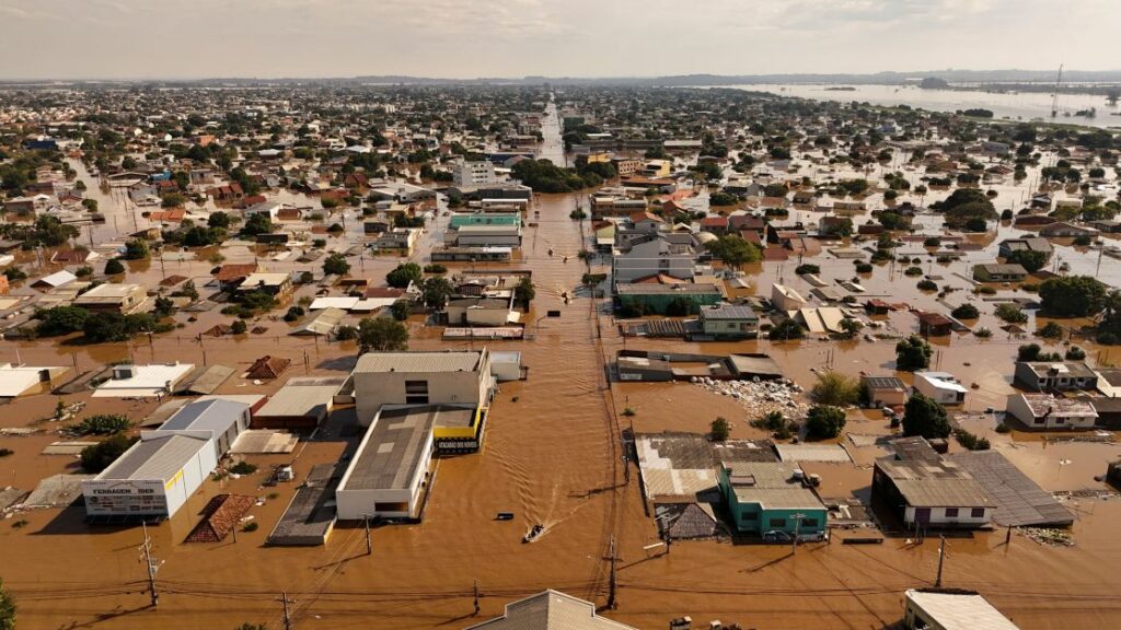 Um a cada quatro desabrigados no Rio Grande do Sul