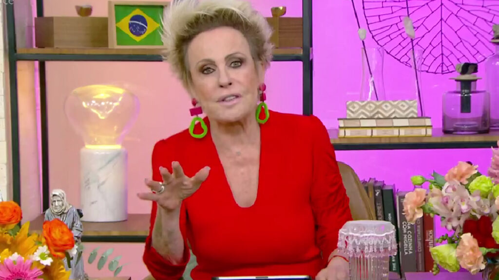 Vazou! Ana Maria Braga fica irritadíssima com equipe da Globo