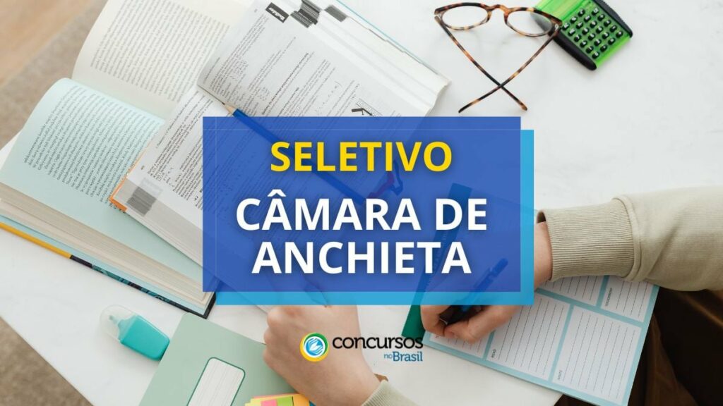 Câmara de Anchieta - SC abre processo seletivo simplificado