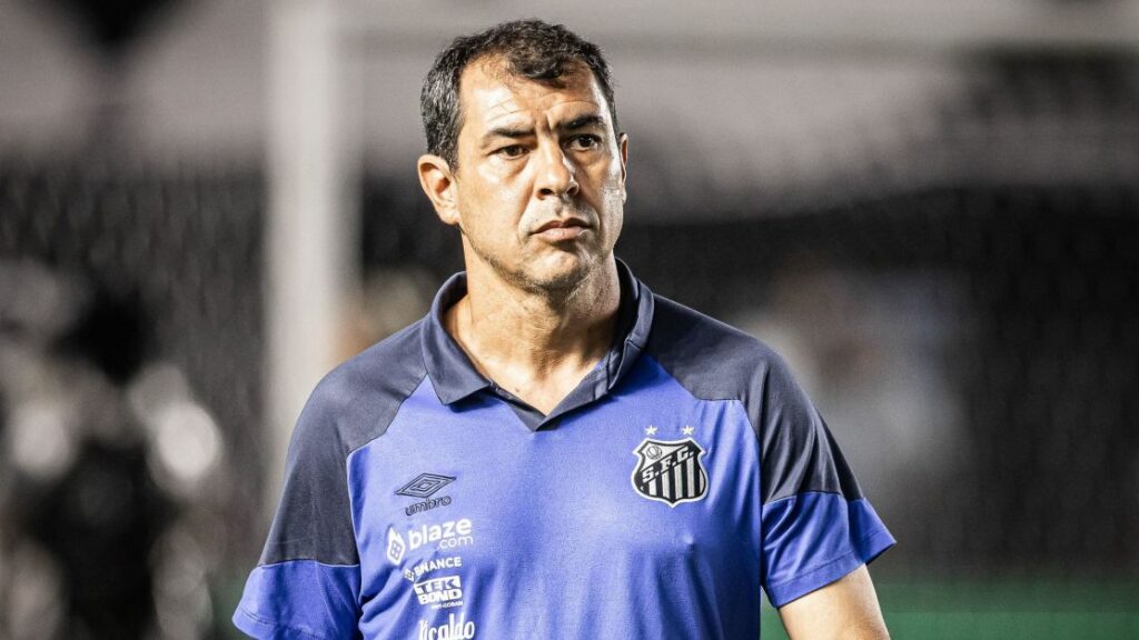 Carille admite pressão em meio à fase negativa do Santos