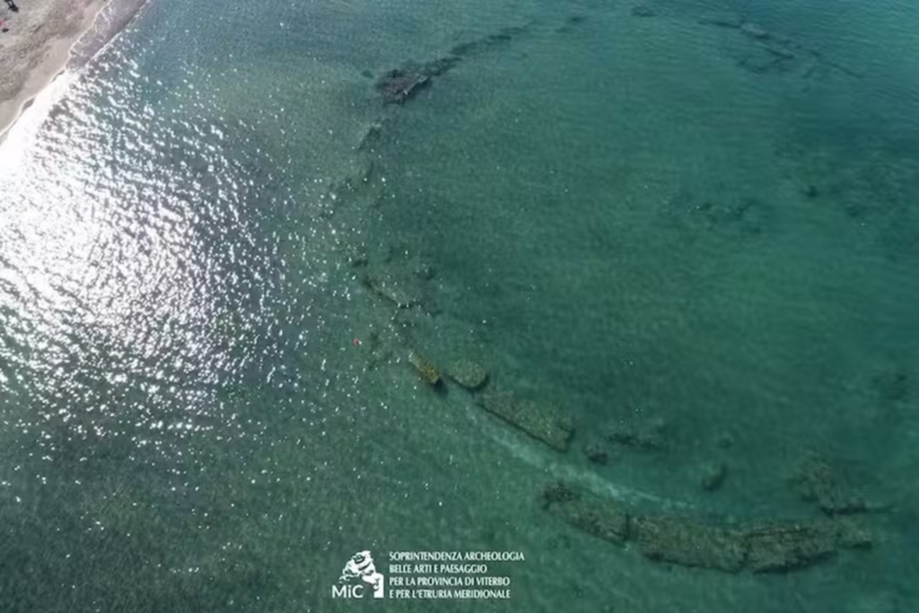 Cidade romana perdida é descoberta no fundo do oceano