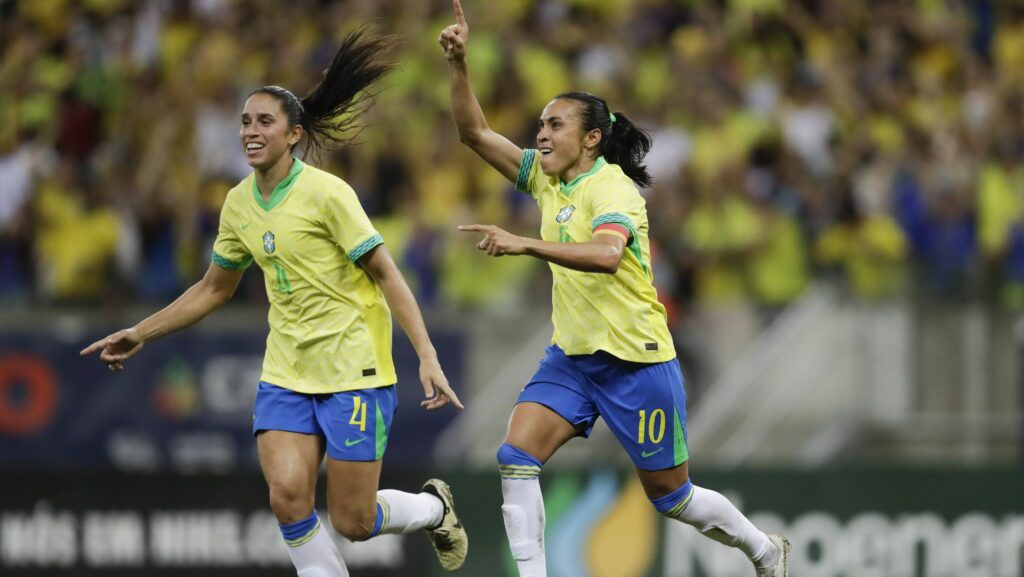 Com gols de Marta, Seleção Feminina goleia a Jamaica em