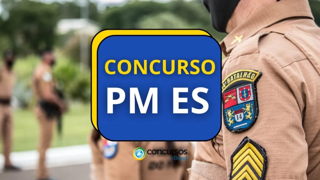 Concurso PM ES Oficiais abre 40 vagas; ganhos até R$