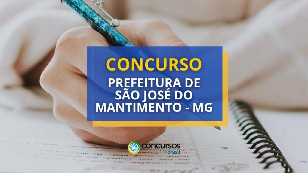 Concurso Prefeitura de São José do Mantimento