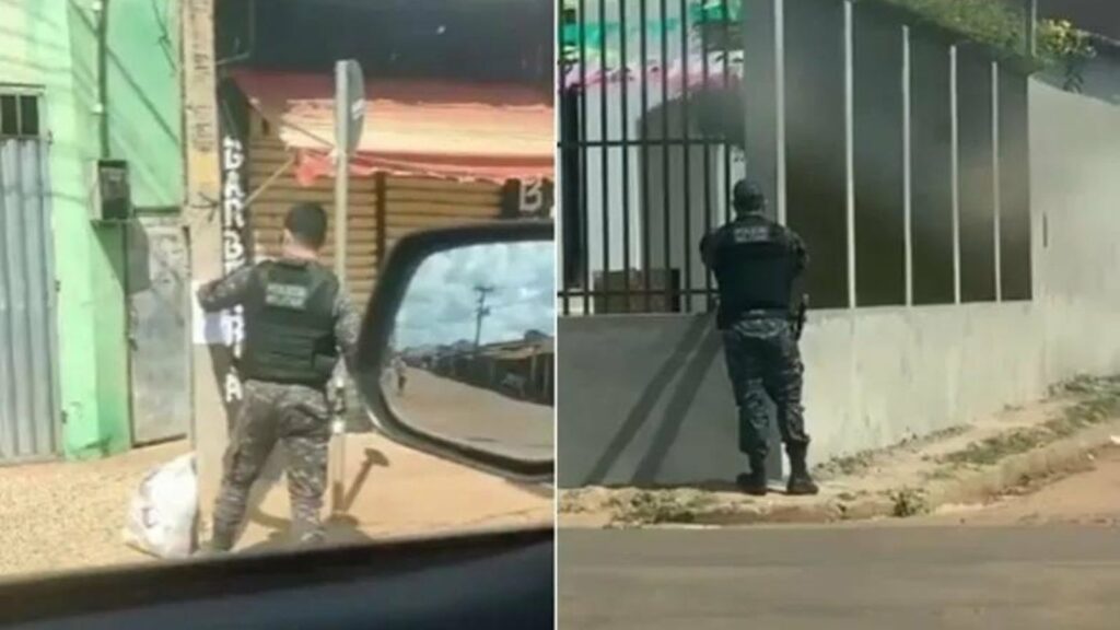 Em Coroatá, polícia recolhe panfletos de facção espalhados nos bairros