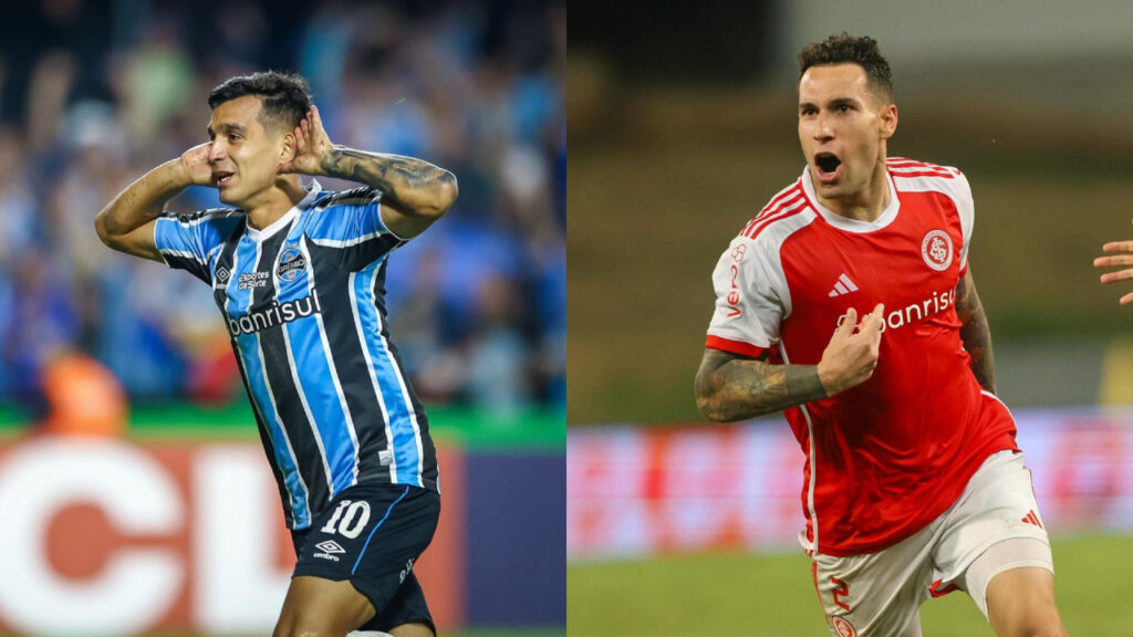 Grêmio x Internacional: onde assistir AO VIVO, horário e escalações