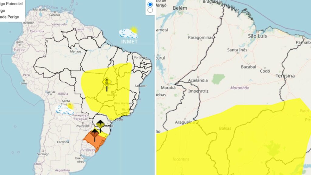 Inmet alerta para baixa umidade em 25 cidades do MA