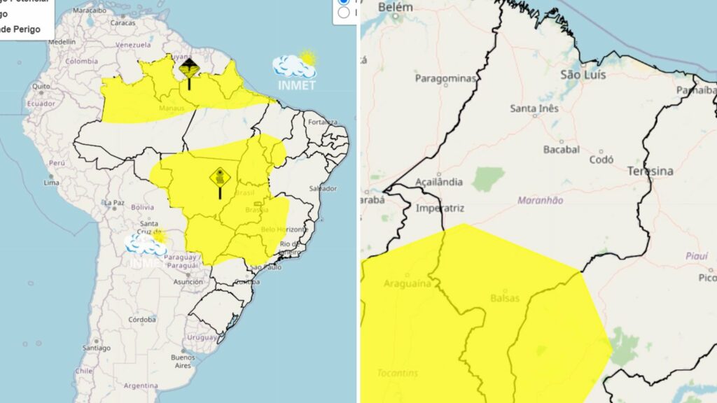 Inmet faz alerta para baixa umidade do ar em 25