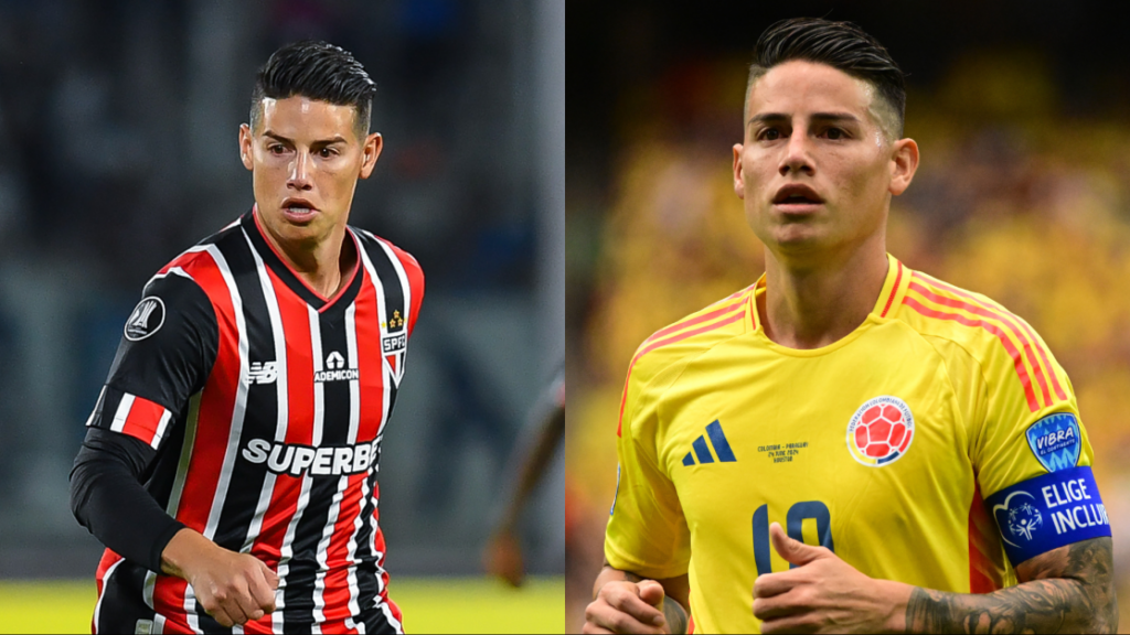 James Rodríguez: craque na Colômbia e frustração no São Paulo;