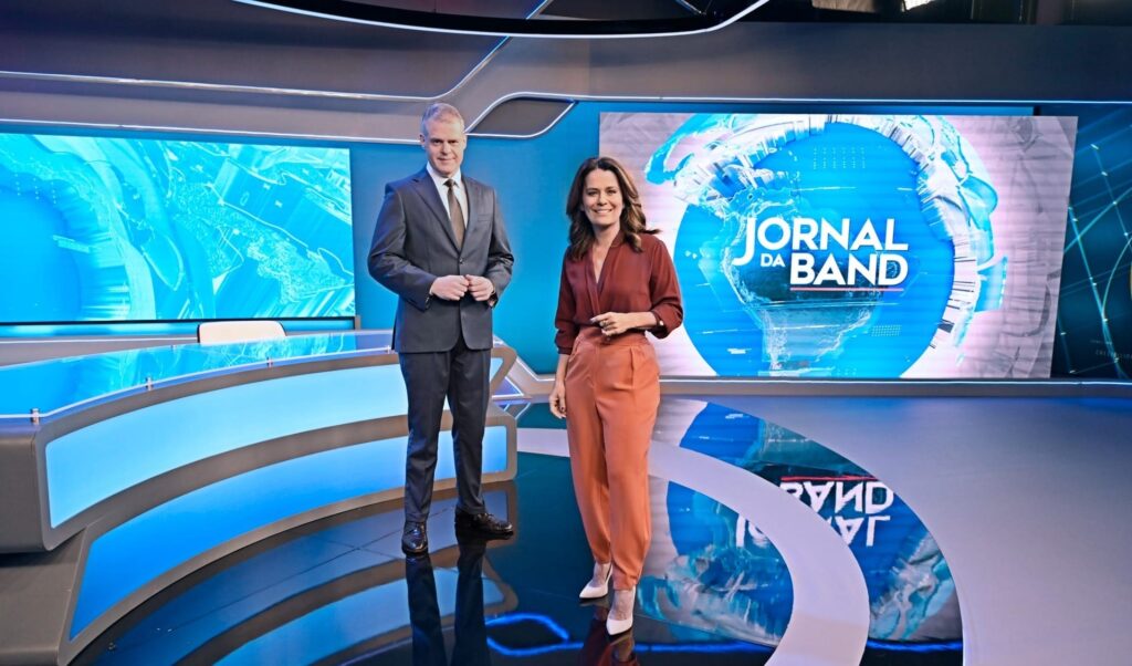 Jornal da Band mostra força no horário nobre e rende