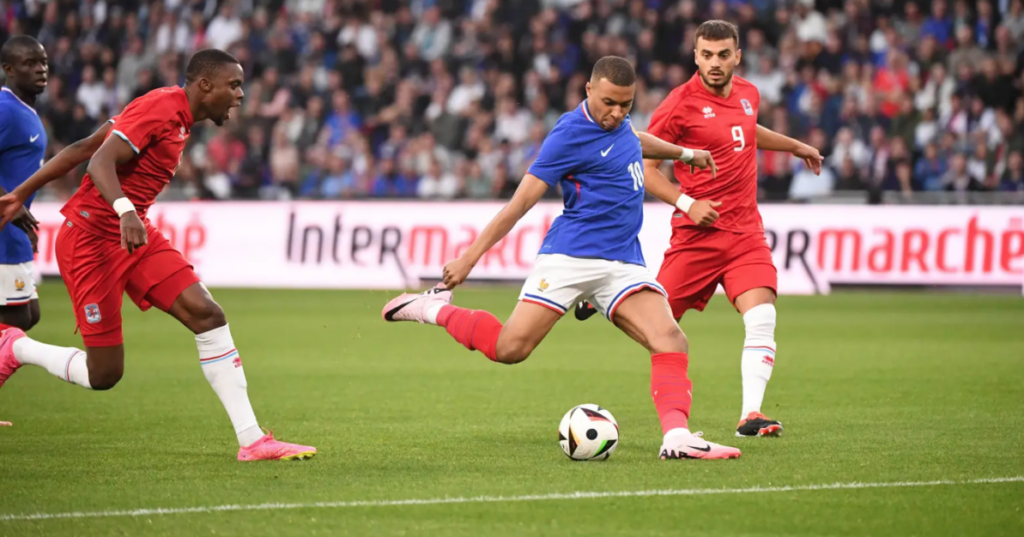 Mbappé brilha, e França goleia Luxemburgo em penúltimo teste antes