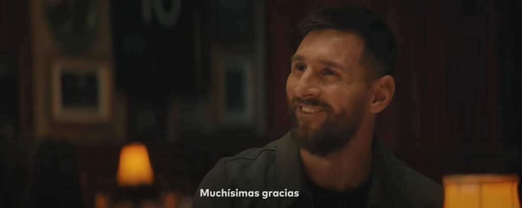 Messi retribui gentileza em campanha para a Copa América