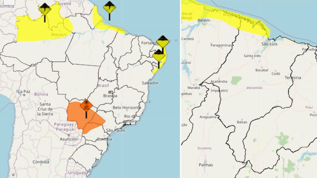 Noroeste do Maranhão segue em alerta para chuvas intensas