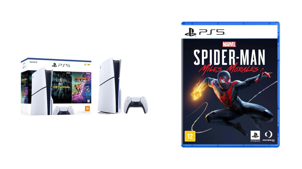 Ofertas do dia: PlayStation 5, games e acessórios com até