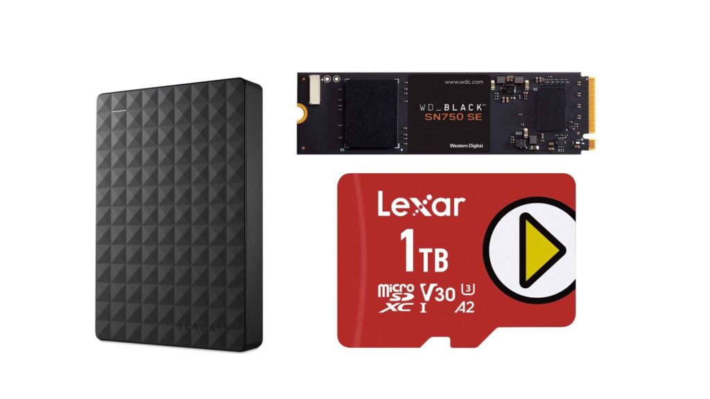 Ofertas do dia: não fique sem espaço! SSDs e cartões