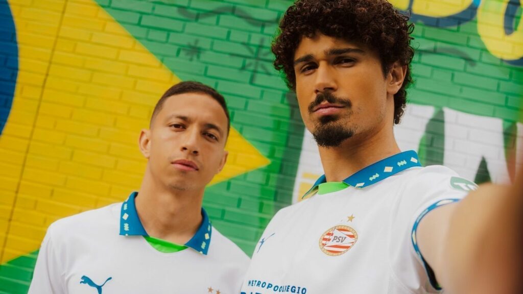 PSV lança novo uniforme em homenagem ao Brasil