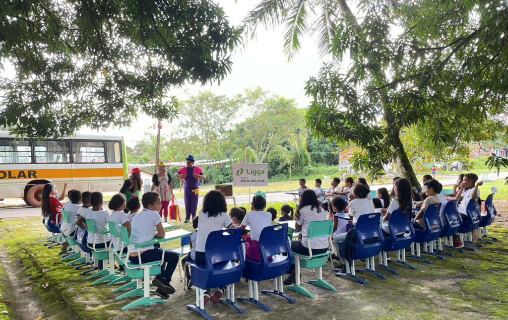 Programa de Educação Ambietal da Ligga- Porto São Luís