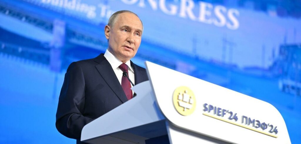 Putin anuncia adaptação da economia russa a mudanças globais