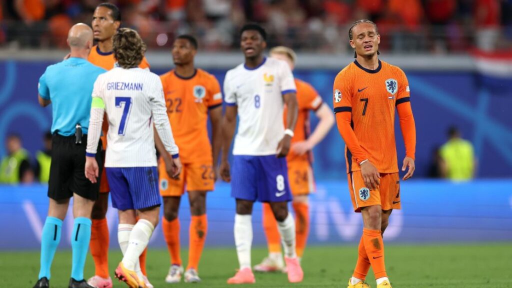 Sem Mbappé, Holanda e França fazem primeiro 0 a 0